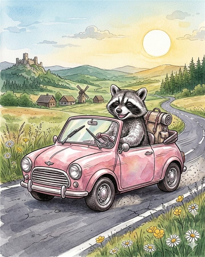 Płyn do spryskiwaczy – ilustracja